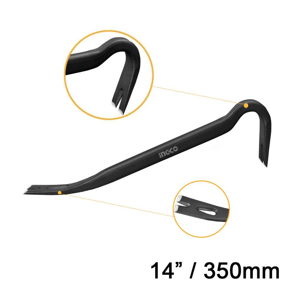 Xà beng INGCO HWBA01142 HWBA01242 kích thước 14 inch - 24 inch Hợp kim siêu chắc, bền bỉ - Thinksafe
