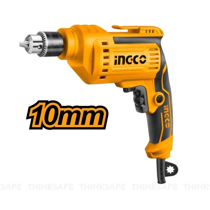 Máy Khoan Điện INGCO ED2808 220-240V, Đầu Khoan Tự Động 10mm, Điều Tốc, Công Tắc Đảo Chiều - Thinksafe