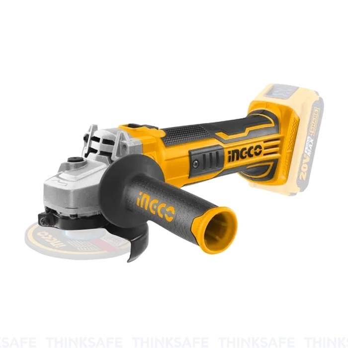 Máy mài góc pin 20V INGCO CAGLI1001, đĩa mài 100mm, trục chính M10 - Thinksafe
