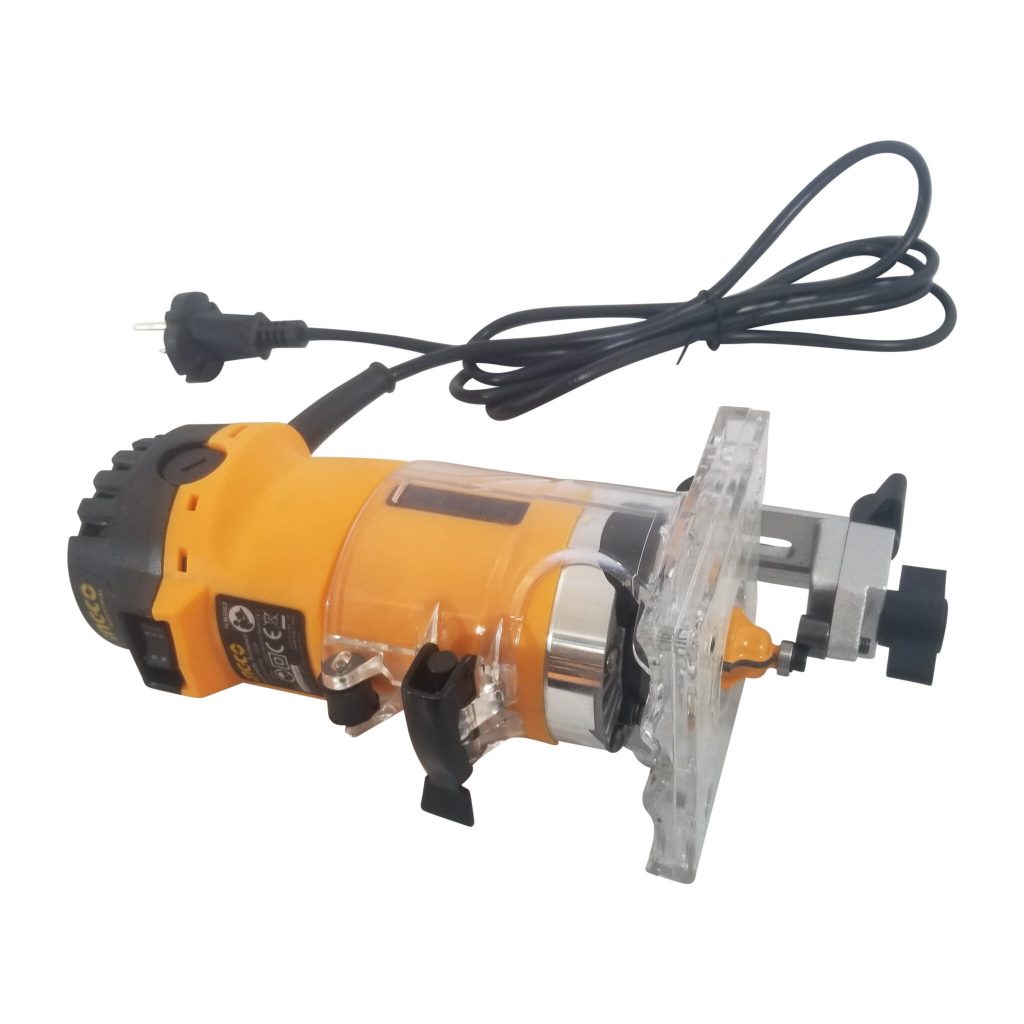 Máy phay gỗ INGCO PLM5002 công suất 500w đường kính đầu cặp 6 mm tốc độ không tải 33500rpm Máy cắt mép - Thinksafe