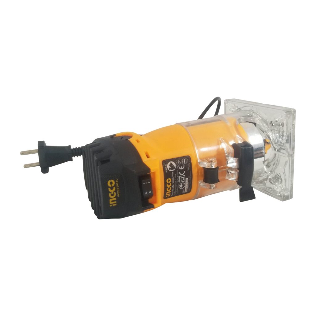 Máy phay gỗ INGCO PLM5002 công suất 500w đường kính đầu cặp 6 mm tốc độ không tải 33500rpm Máy cắt mép - Thinksafe