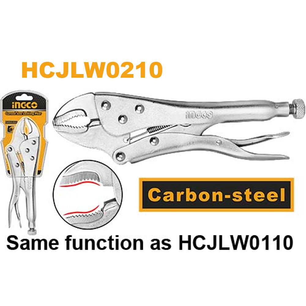 Kềm bấm chết INGCO HCJLW0210 Thép carbon 10 inch HRC38°-HRC48° mạ Niken - Thinksafe