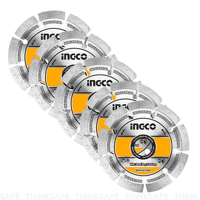 Máy cắt rãnh tường 3000W INGCO WLC30001, Đường kính đĩa 130mm, Công suất mạnh mẽ, đầy đủ phụ kiện - Thinksafe