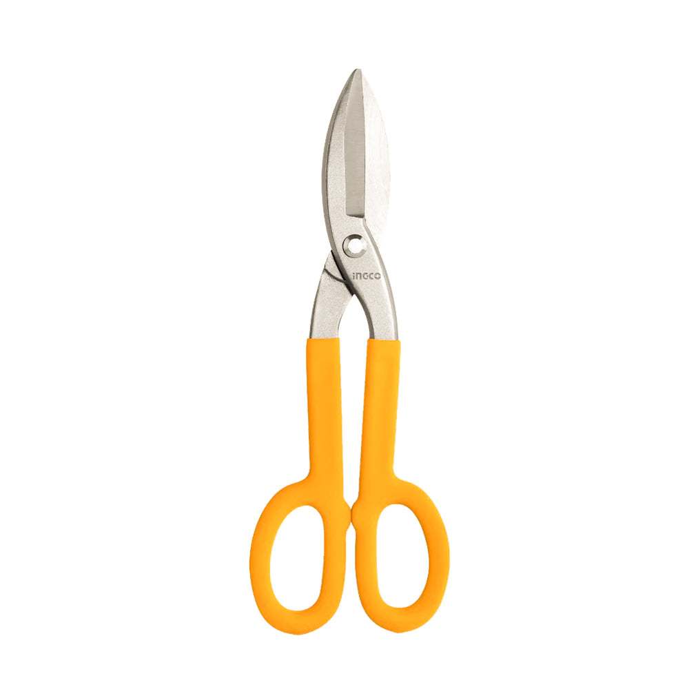 Kéo cắt tole INGCO HTS0410, Size 10-12 inch, Độ dày cắt max: thép carbon ≤1.2mm và thép không gỉ ≤0.5mm - Thinksafe
