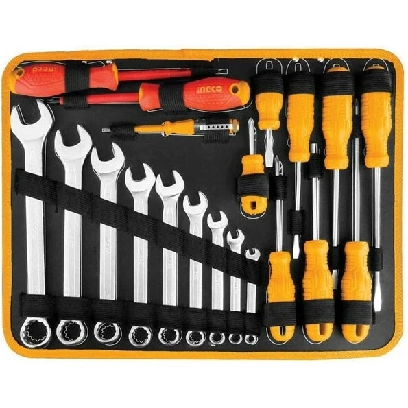 Bộ vali dụng cụ 147 món INGCO HKTHP21471 Bộ đồ nghề đa năng, đầy đủ cho nhiều công việc - Thinksafe