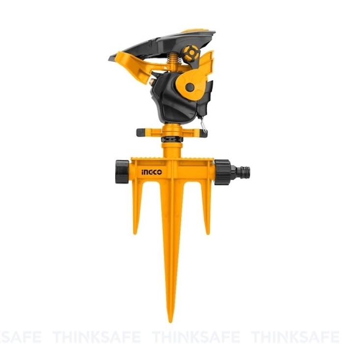 Đầu phun tưới nước 360° INGCO HPS13601 kích thước 38*17,4*6,4cm, chất liệu ABS + PP - Thinksafe