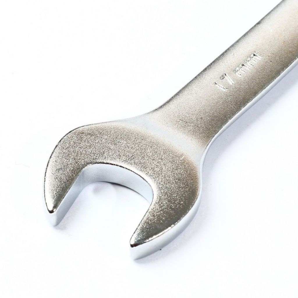 Cờ lê vòng miệng INGCO kích thước 6-32mm, chiều dài đa dạng, chất liệu thép Crv mạ Chrome, sơn bóng mờ - Thinksafe