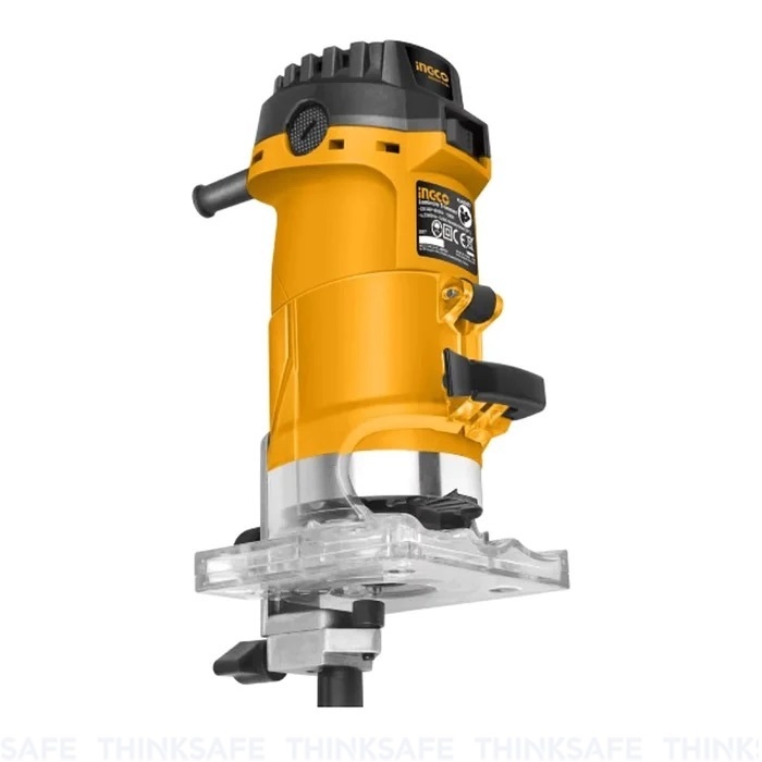 Máy phay gỗ INGCO PLM6001 dùng điện công suất 600w đường kính đầu cặp 6 mm (1/4