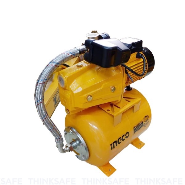 Máy bơm phun tự động INGCO JPT07508 220-240V, tần số 50Hz, Công suất 750W, Độ hút sâu 9m, Lưu lượng 60L/p - Thinksafe