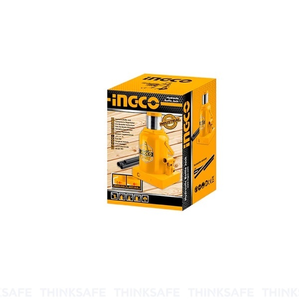 Con đội thủy lực INGCO 12 tấn tới 50 tấn, có van an toàn, chiều cao tối thiểu 230mm Kích đội chính hãng - Thinksafe
