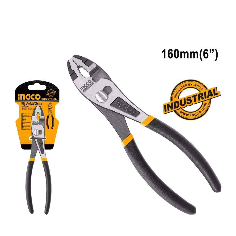Kìm mũi trượt INGCO HSPJP02160 6-10 inch Đen bóng - Thinksafe