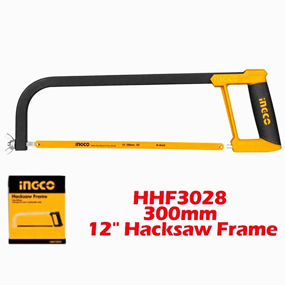 Khung cưa sắt INGCO HHF3028 300mm, kèm 1 lưỡi cưa - Thinksafe