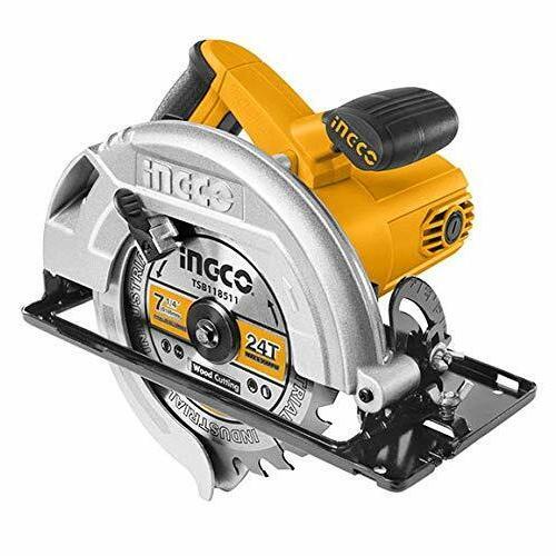Máy cưa đĩa tròn INGCO CS18538 1400W, lưỡi 185x20mm, kèm 1 lưỡi cắt - Thinksafe