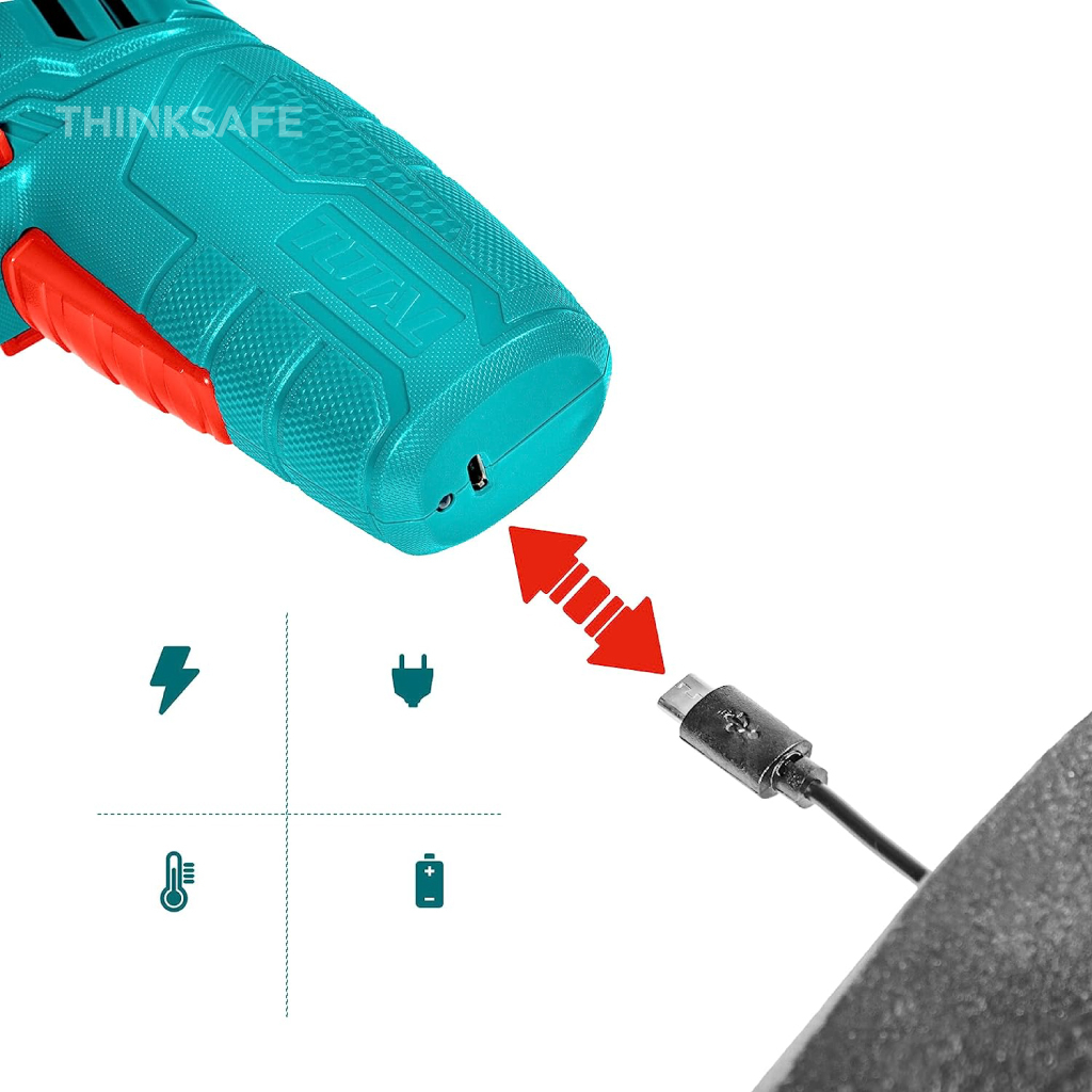 Máy bắn vít mini mẫu mới TOTAL dùng pin 4-8V