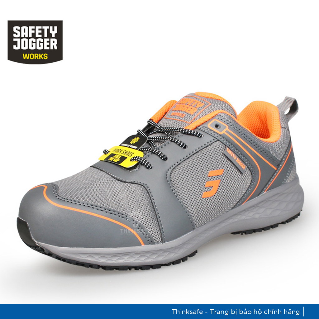 Giày bảo hộ lao động Jogger Balto chống giập ngón, Giày chống trượt siêu nhẹ, kiểu dáng thể thao chính hãng - THINKSAFE