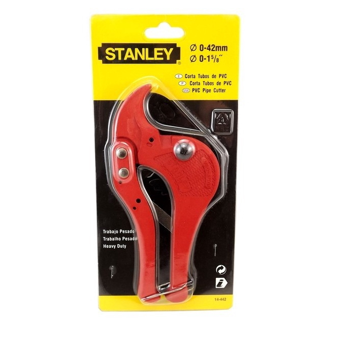 Kéo cắt ống nhựa Stanley 14-442, đường kính cắt tối đa 42mm, chất liệu thép hợp kim Dao cắt ống nước - Thinksafe