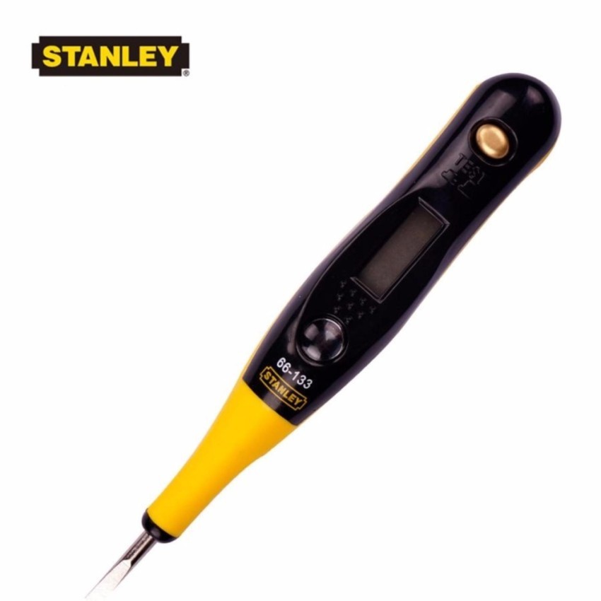 Bút thử điện điện tử Stanley 66-133 đo dòng điện điện, màn hình điện tử, thiết kế nhỏ gọn, an toàn và bền bỉ - Thinksafe