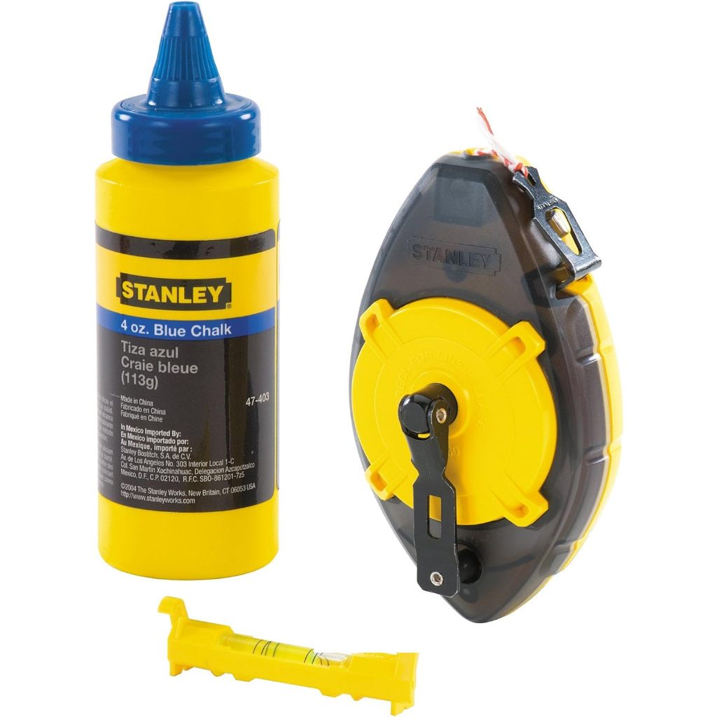 Bộ bật mực và hộp mực Stanley 47-465 dài 30m cao cấp, độ chính xác cao - Thinksafe
