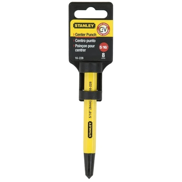Đục lấy dấu Stanley 16-227 thép cứng đúc liền khối, phủ sơn chống oxy hoá, đánh dâu vị trí - Thinksafe