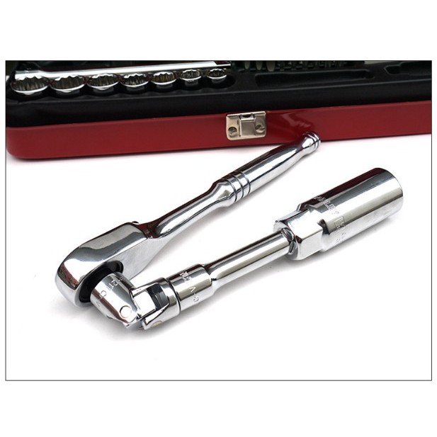 Bộ khẩu đầu tuýp 1/4 inch Stanley 89-507 có 21 chi tiết hợp kim thép CRV chắc chắn, chống rỉ vặn bulong máy móc - Think