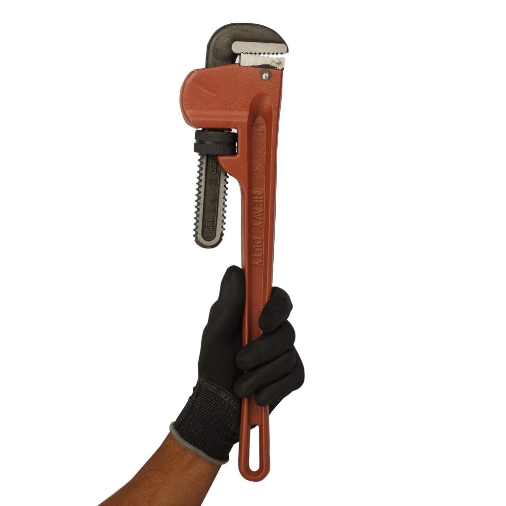 Mỏ lết răng Stanley nhiều kích thước 6  đến 36 inch (150 - 915mm) vặn ống nước, đa năng, chất liệu thép carbon cao cấp -