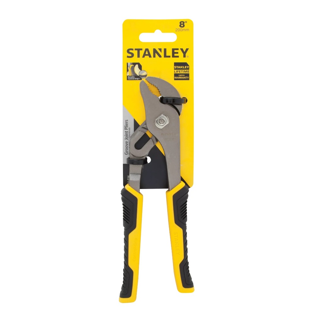 Kìm mỏ quạ Stanley kích thước 8 - 12inch, thép Chrome cứng và độ bền cao, chống rỉ sét, chính hãng - Thinksafe