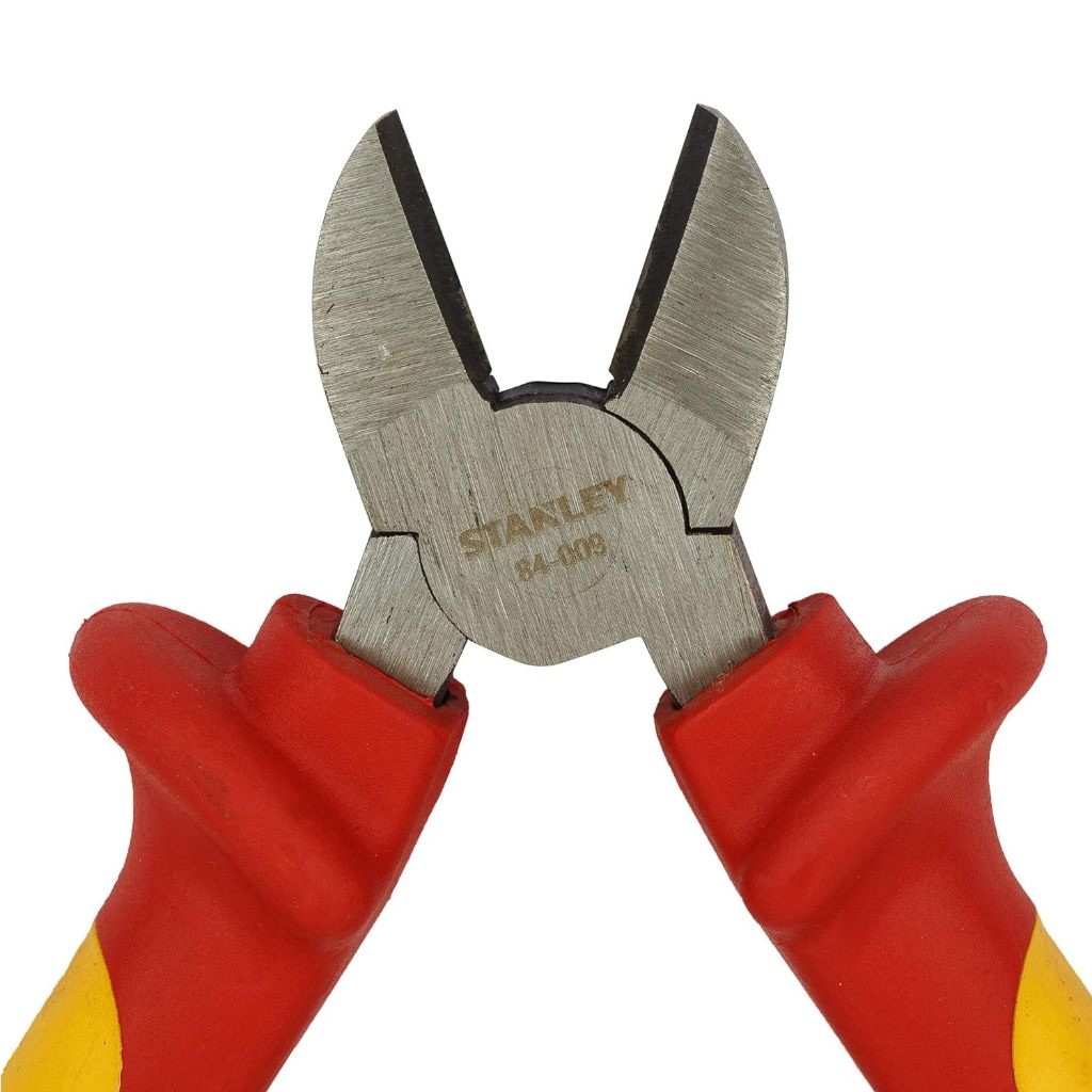Bộ kìm điện Stanley 84-011 3 chi tiết gồm kìm răng, kìm cắt, kìm mỏ nhọn cách điện 1000V dùng để bấm cắt tuốt dây điện
