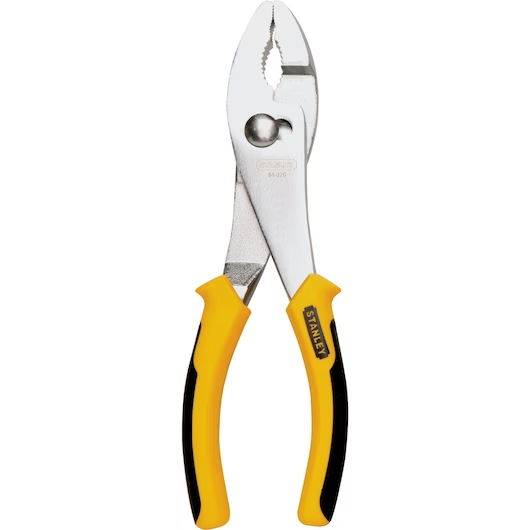 Kìm kẹp 2 lỗ Stanley 84-026 kích thước 203mm, độ mở tối đa 50mm, chất liệu thép hợp kim, lưỡi cắt răng cưa - Thinksafe