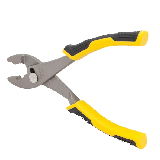 Kìm kẹp 2 lỗ Stanley 84-026 kích thước 203mm, độ mở tối đa 50mm, chất liệu thép hợp kim, lưỡi cắt răng cưa - Thinksafe