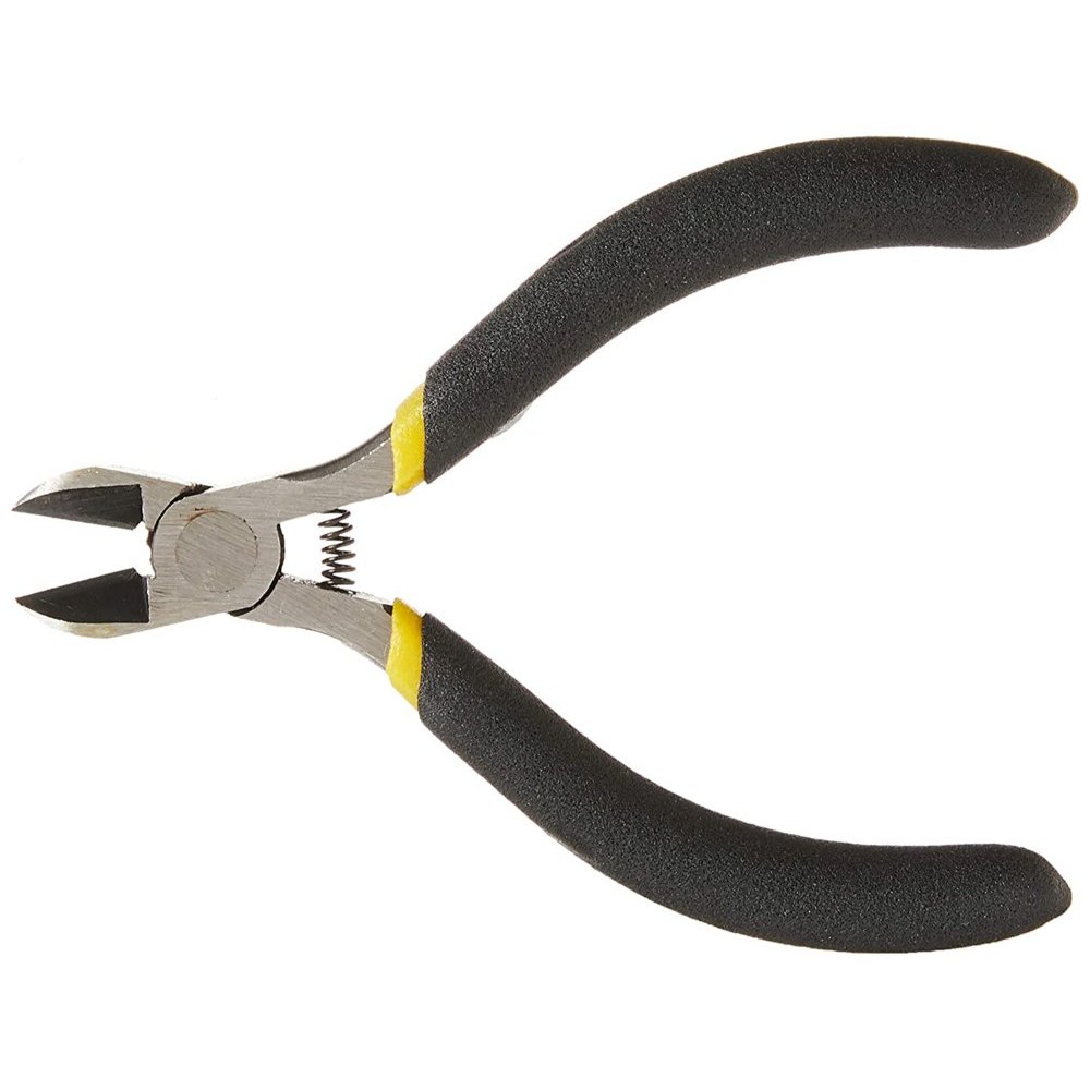 Kìm cắt Stanley 84-124 (102mm) và 84-105 (150mm) chất liệu thép, tay cầm bọc nhựa Kềm cắt chân linh kiện - Thinksafe