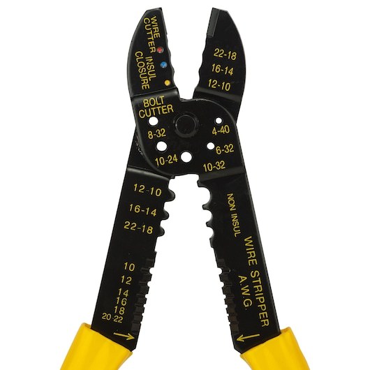 Kìm bấm cos Stanley 84-223-22 kích thước 9 inch (230mm), bấm được nhiều loại đầu cos Kiềm bấm cos đa năng - Thinksafe
