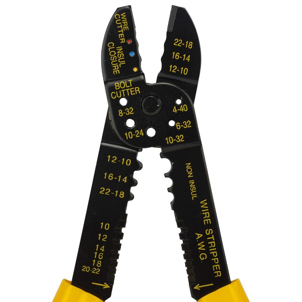Bộ kìm bấm cos 9in/230mm Stanley 84-253 hợp kim cứng chịu nhiệt tốt, chống gỉ sét Kìm tuốt dây - Thinksafe
