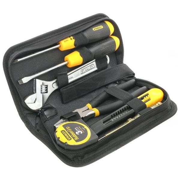 Bộ dụng cụ 7 chi tiết Stanley 90-596N-23 làm từ chất liệu hợp kim thép cứng cáp, chống gỉ sắt Bộ đồ nghề - Thinksafe