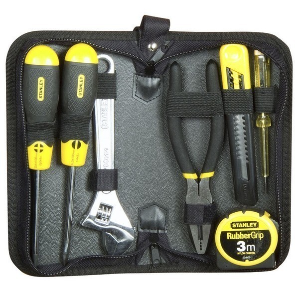 Bộ dụng cụ 7 chi tiết Stanley 90-596N-23 làm từ chất liệu hợp kim thép cứng cáp, chống gỉ sắt Bộ đồ nghề - Thinksafe