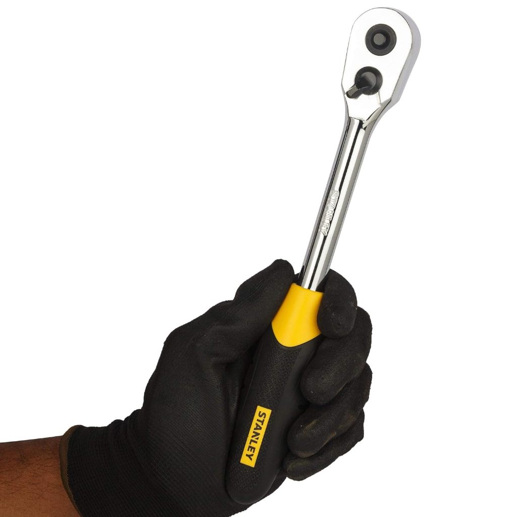 Tay vặn 1/2 inch Stanley 95-893 chất liệu thép Crv cao cấp chống mài món, rỉ sắt Cần siết lực - Thinksafe