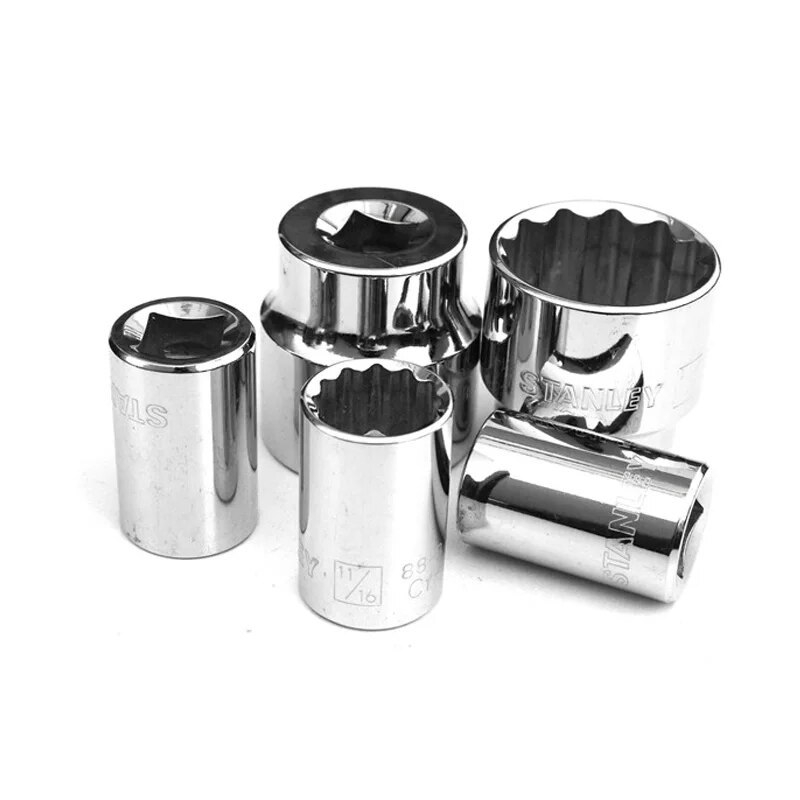 Đầu khẩu 1/2 inch 6 cạnh Stanley đủ kích thước TANLEY-72