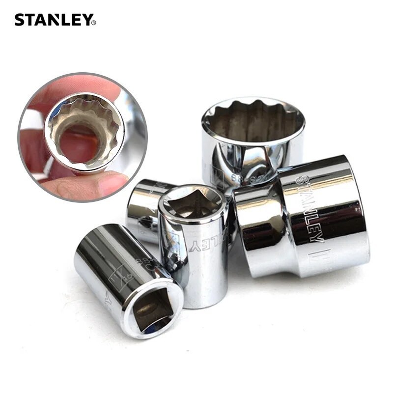 Đầu khẩu 1/2 inch 6 cạnh Stanley đủ kích thước TANLEY-72