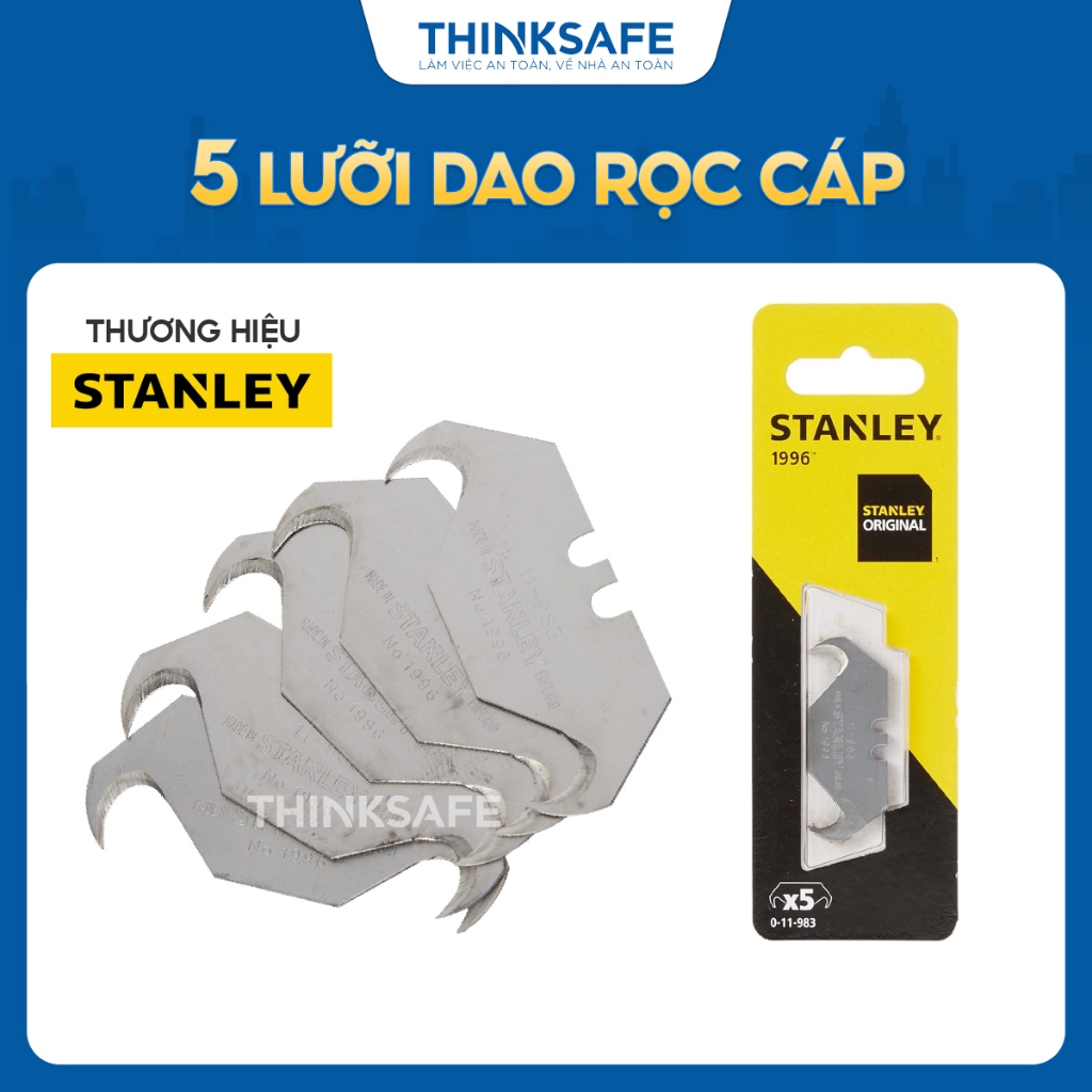 Lưỡi dao rọc cáp cong 11-983 (hộp/5 lưỡi) chiều dài 8
