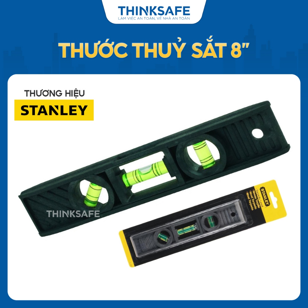 Thước thủy mini Stanley 20cm STHT42291-8 có từ tính