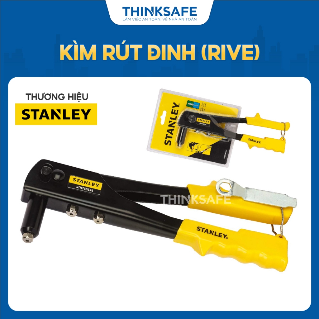 Kìm rút đinh tán Stanley 69-646, 69-800 loại 3 lỗ và 4 lỗ đầu mũi kích cỡ khác nhau kìm đa năng chính hãng - Thinksafe