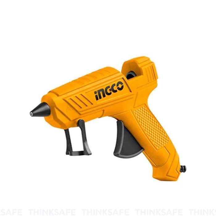 Súng bơm keo INGCO GG148 100W, đường kính keo 12.2mm, lý tưởng cho kết dính, mô hình, Kèm 2 cây keo 11.2mm - Thinksafe