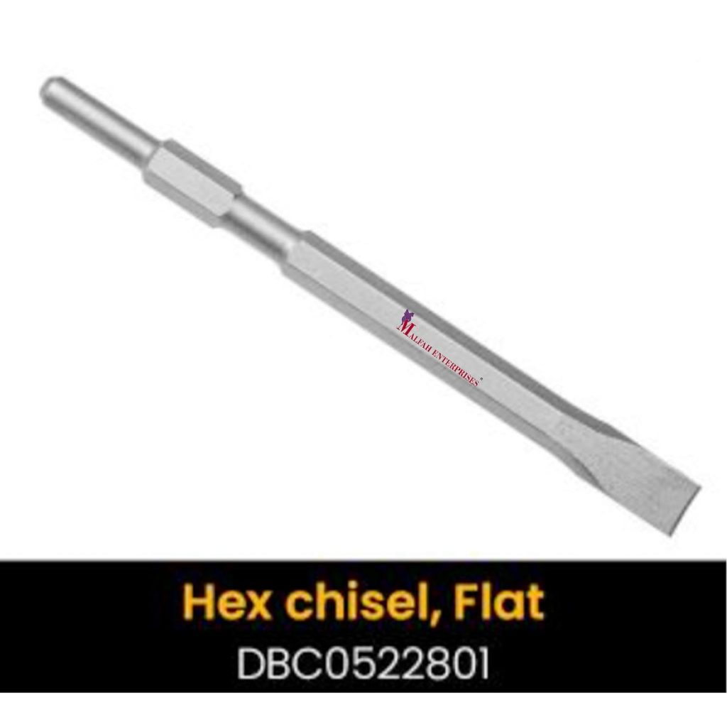 Mũi đục dẹp đuôi lục giác INGCO DBC0522801 DBC0324102 kích thước 17x280x22mm, phù hợp cho máy INGCO PDB13008 - Thinksafe