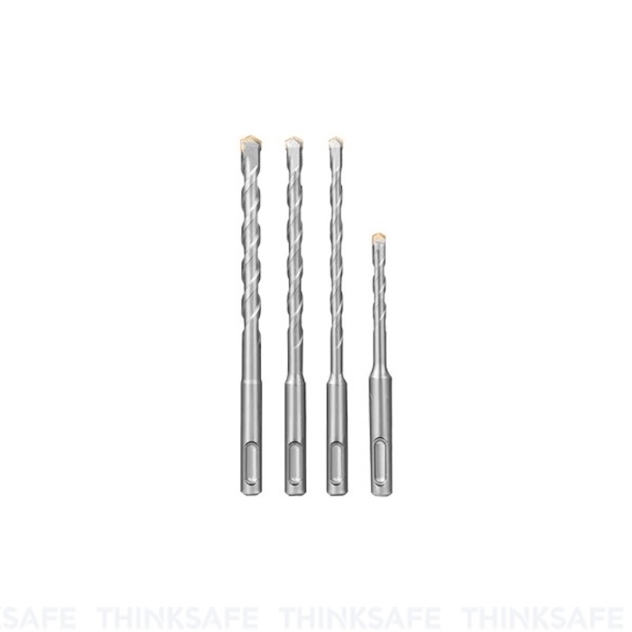 Bộ 4 mũi khoan bê tông đuôi gài INGCO AKDB2055 nhiều kích thước - Thinksafe