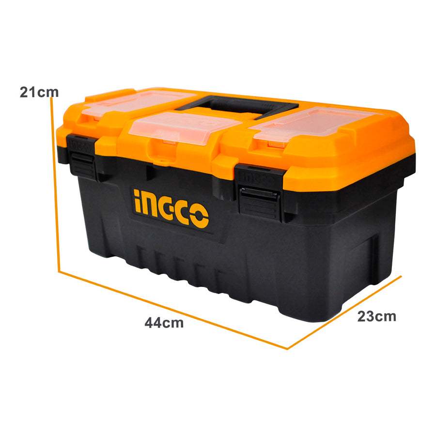 Hộp đựng đồ nghề nhiều kích thước INGCO chịu va đập, chất liệu nhựa PP độ bền cao, có ngăn đựng linh kiện - Thinksafe