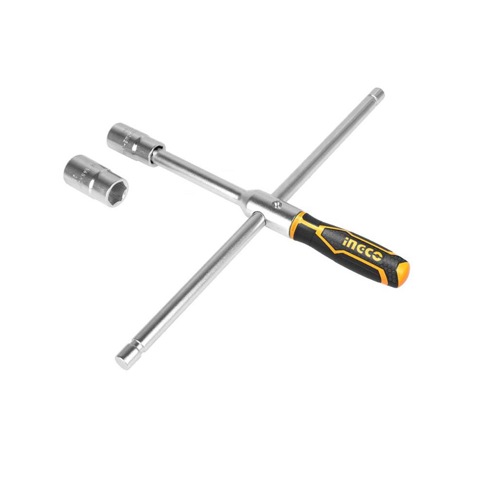 Tắc kê chữ thập INGCO HRCW40231 4 loại 1/2 inch 17-23mm, Luyện rèn và mạ bằng thép crom, Tiết kiệm sức lực - Thinksafe