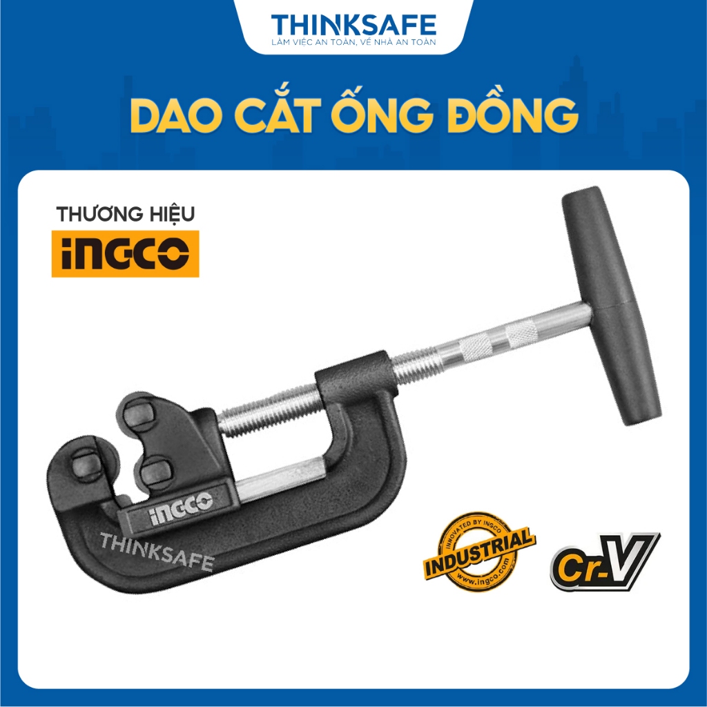 Dao cắt ống đồng, nhôm và thép INGCO HPC0142 - Đường kính cắt 10-42mm chất lượng cao Thinksafe
