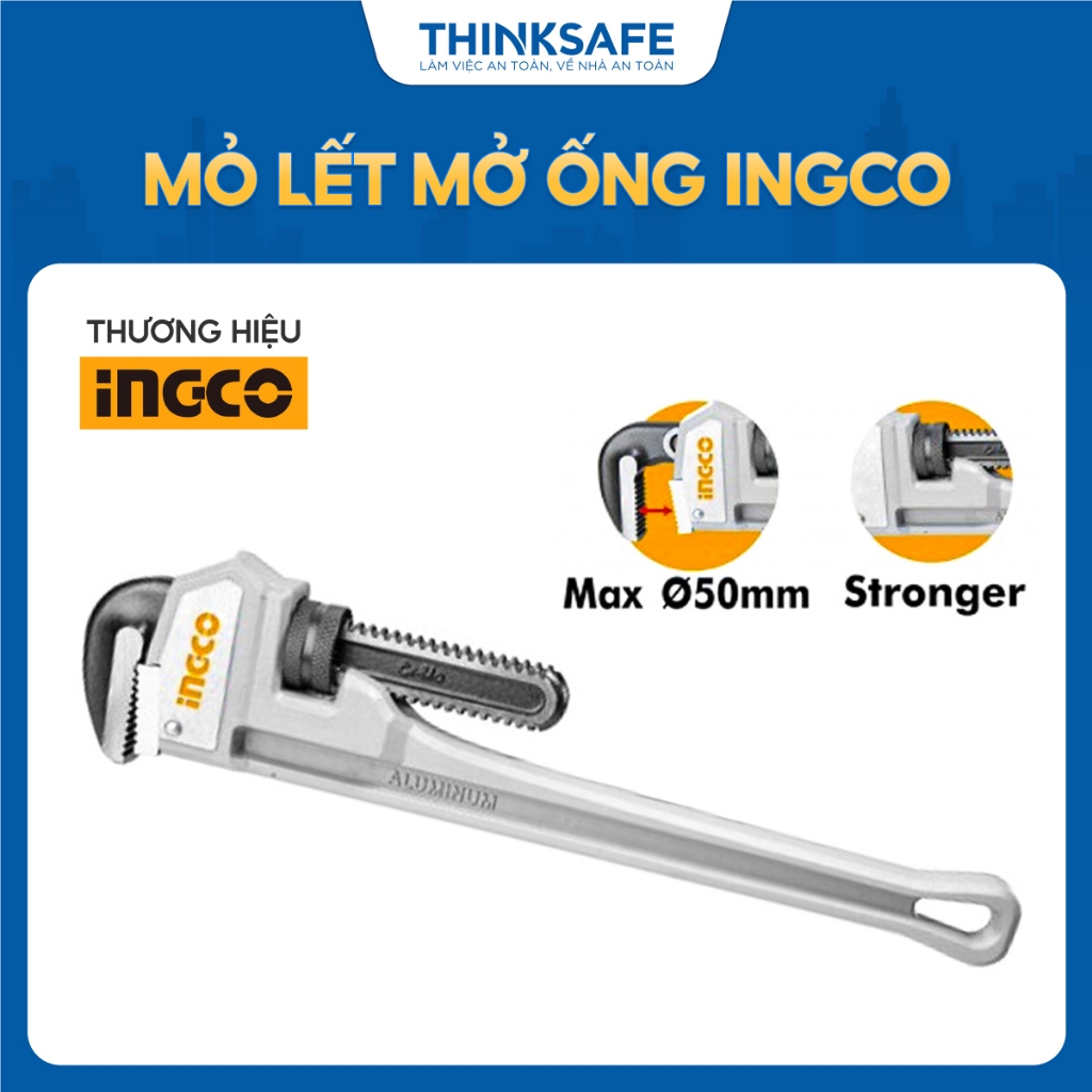 Mỏ lết mở ống chuyên dùng tay nhôm (14 
