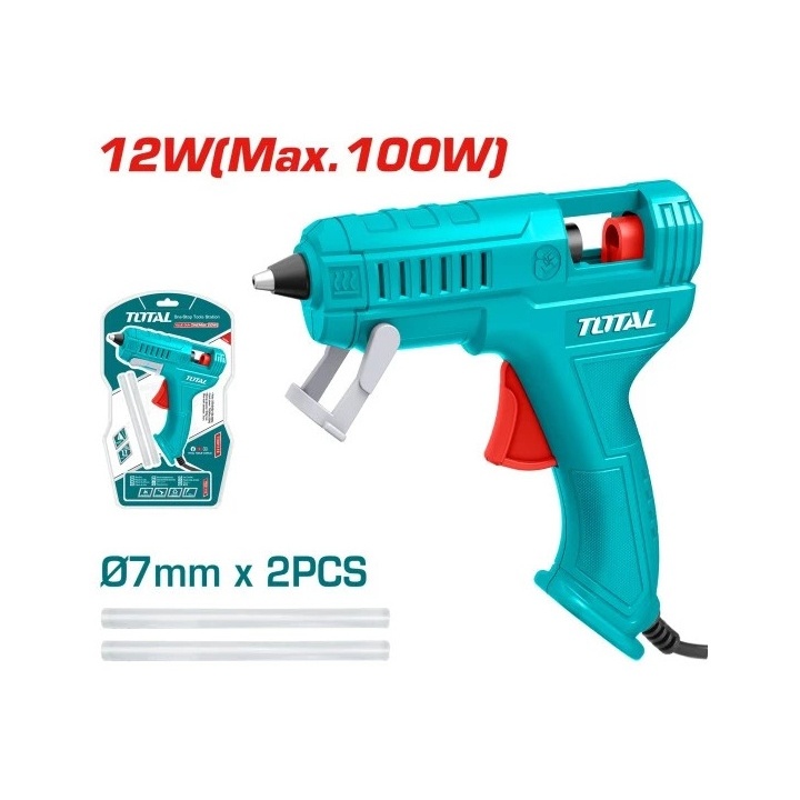 Máy bắn keo nến TOTAL công suất 100W - 220W, đường kính keo 7-11.2mm, thời gian nóng 3-5 phút, Súng bắn keo - Thinksafe
