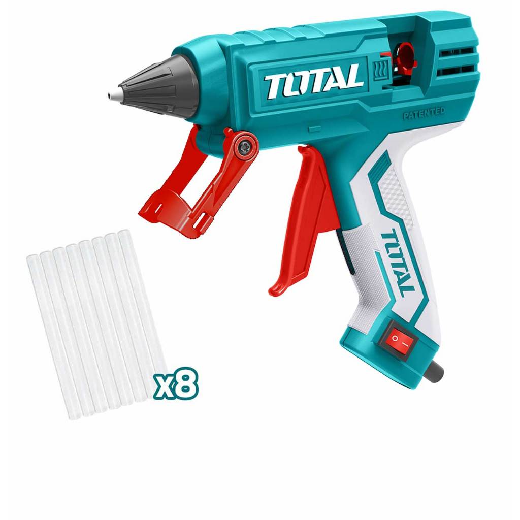 Máy bắn keo nến TOTAL công suất 100W - 220W, đường kính keo 7-11.2mm, thời gian nóng 3-5 phút, Súng bắn keo - Thinksafe