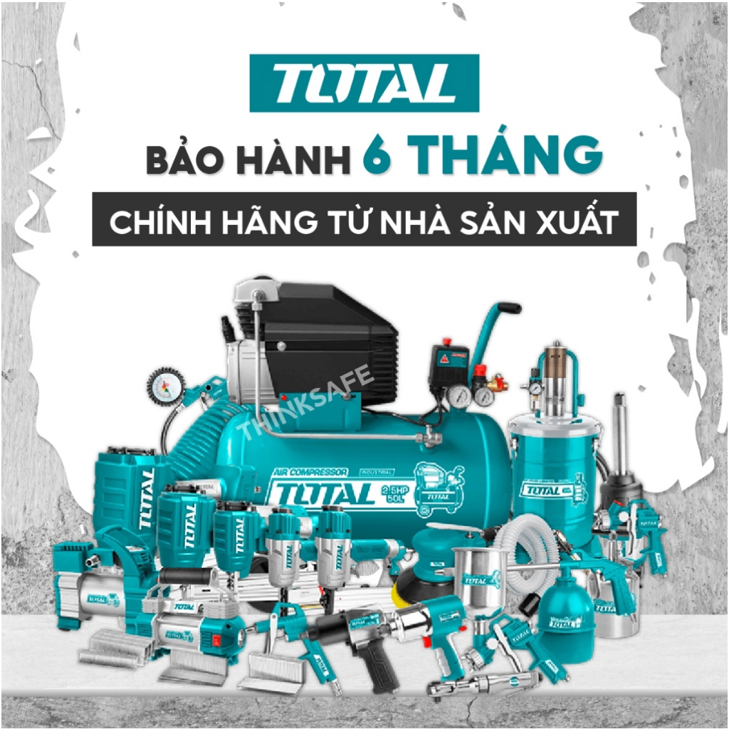 Máy cưa lọng dùng pin 20V Total, tốc độ không tải 2400rpm, cưa gỗ 65mm và kim loại 8mm, phân phối chính hãng - Thinksafe